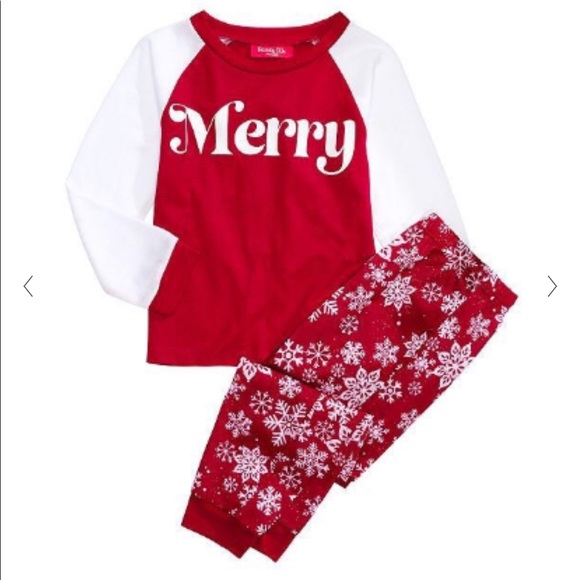 Macy's Pajamas Family Pjs Merry Snowflake Pajama Set Poshmark